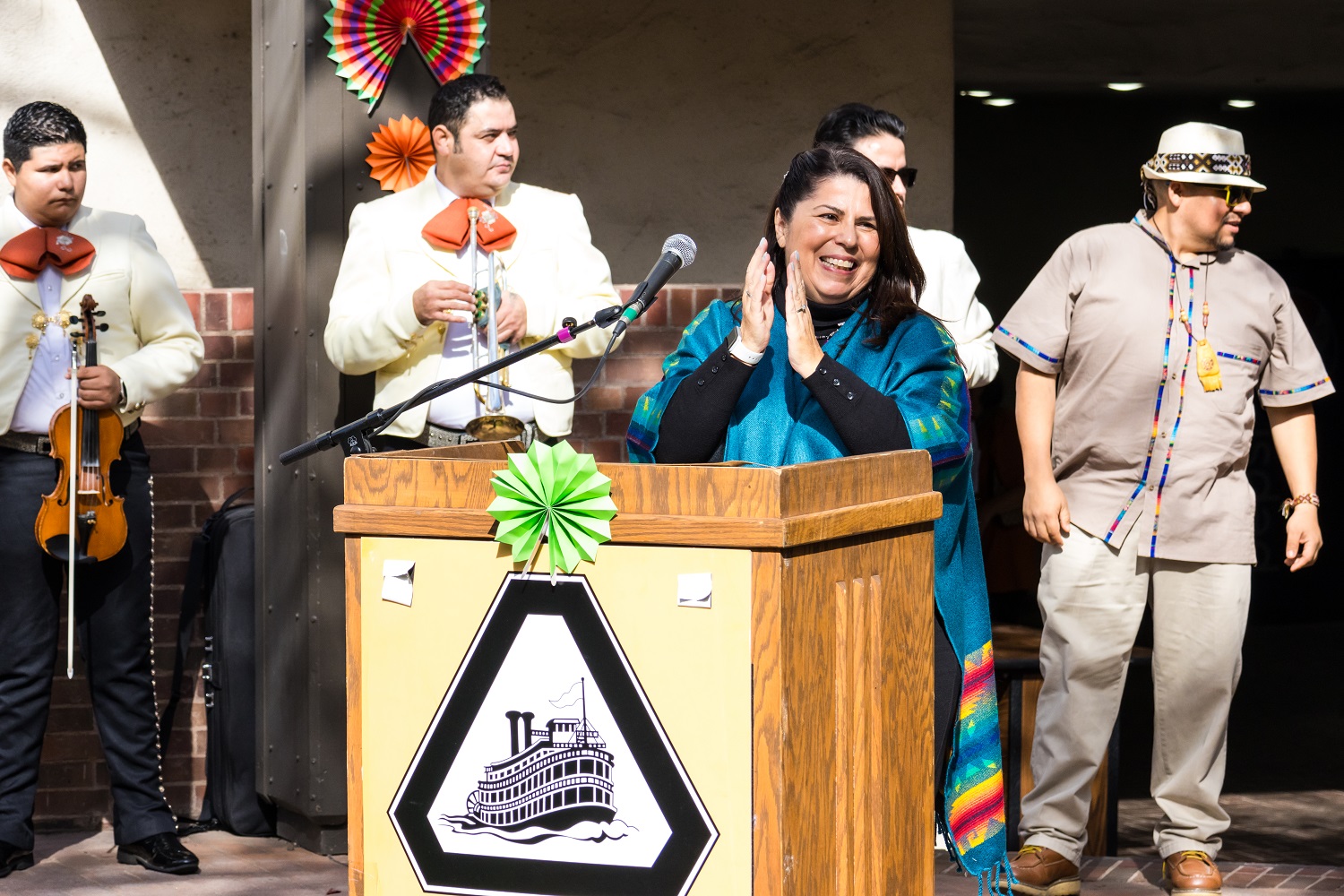 Dr. Lisa Aguilera Lawrenson formally dedicates the Campesino, Tony Fitch and Dawn Mabalon forums.