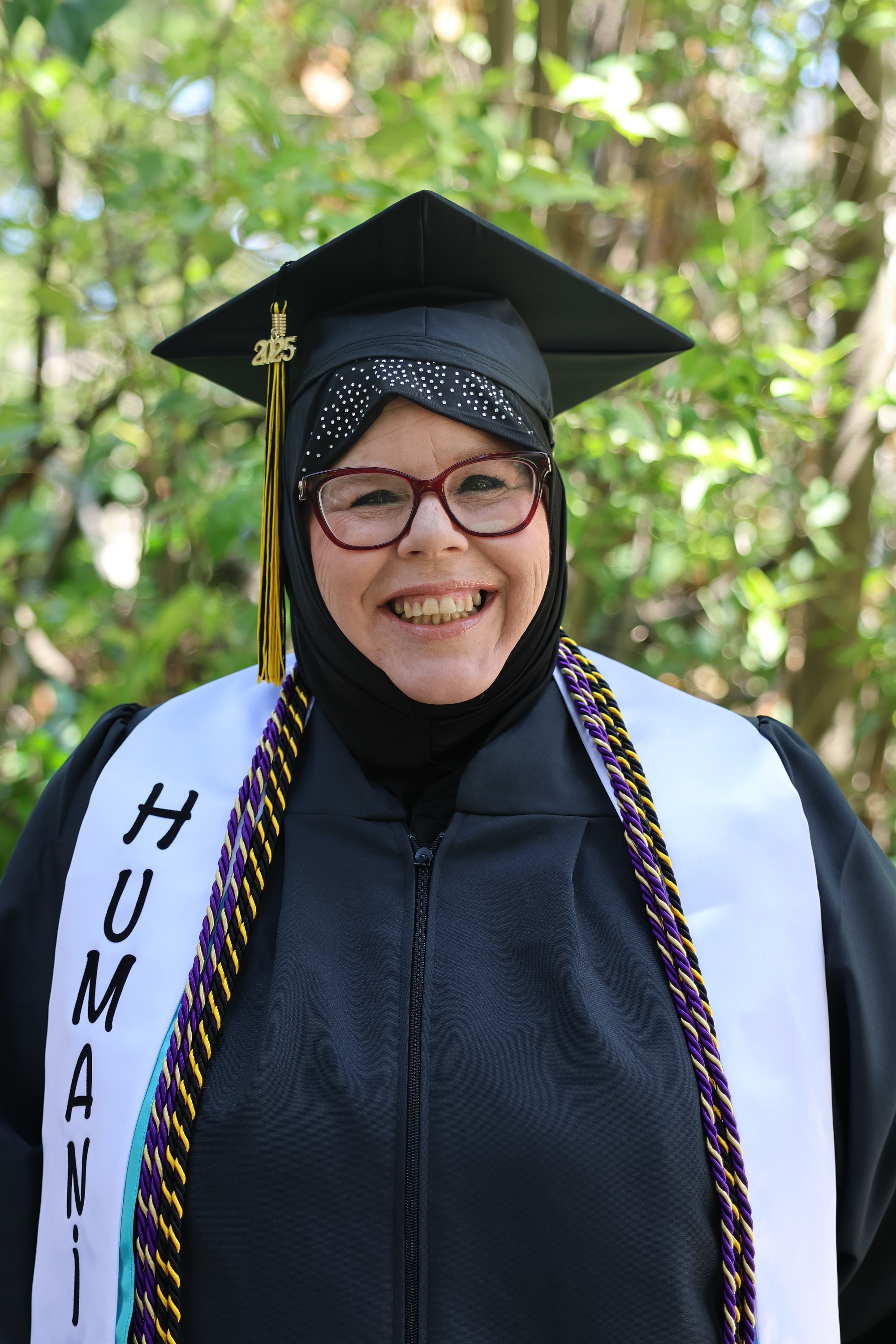 Student speaker Aminah Flowerdew