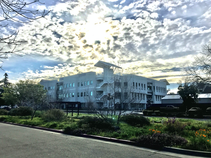 Clouds over the Math and Science Building