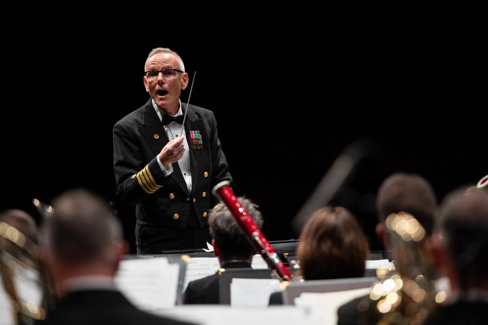 The U.S. Navy Band will perform at Delta College