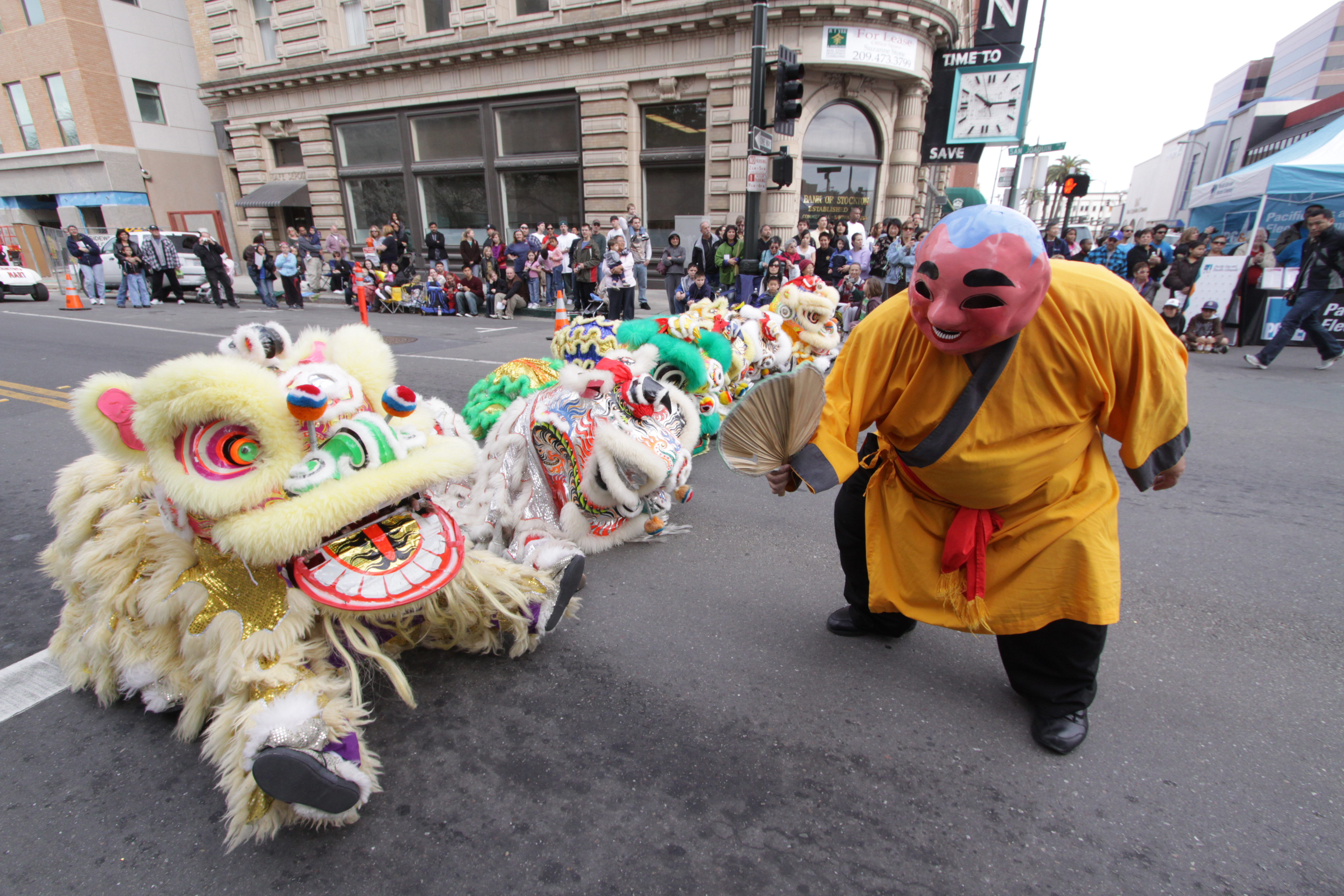 Chinese New Year parade in Stockton