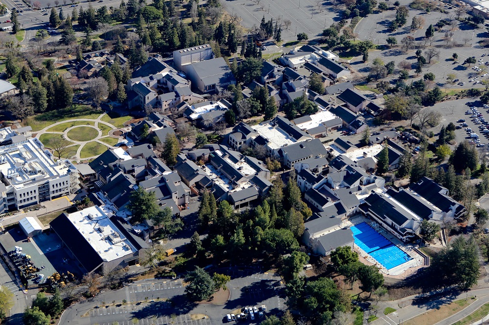 Delta College from the air