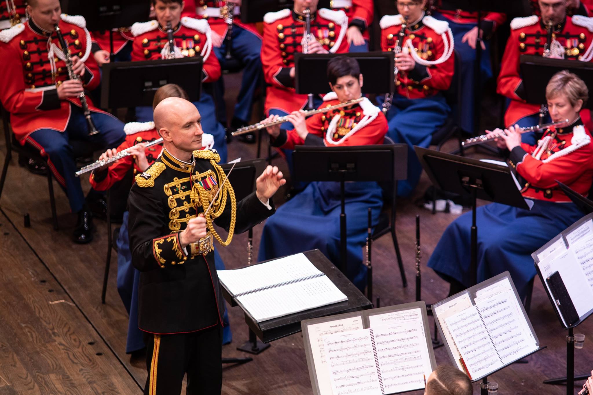 Col. Jason K. Fettig will conduct the U.S. Marine Band during an Oct. 17 performance at San Joaquin Delta College.