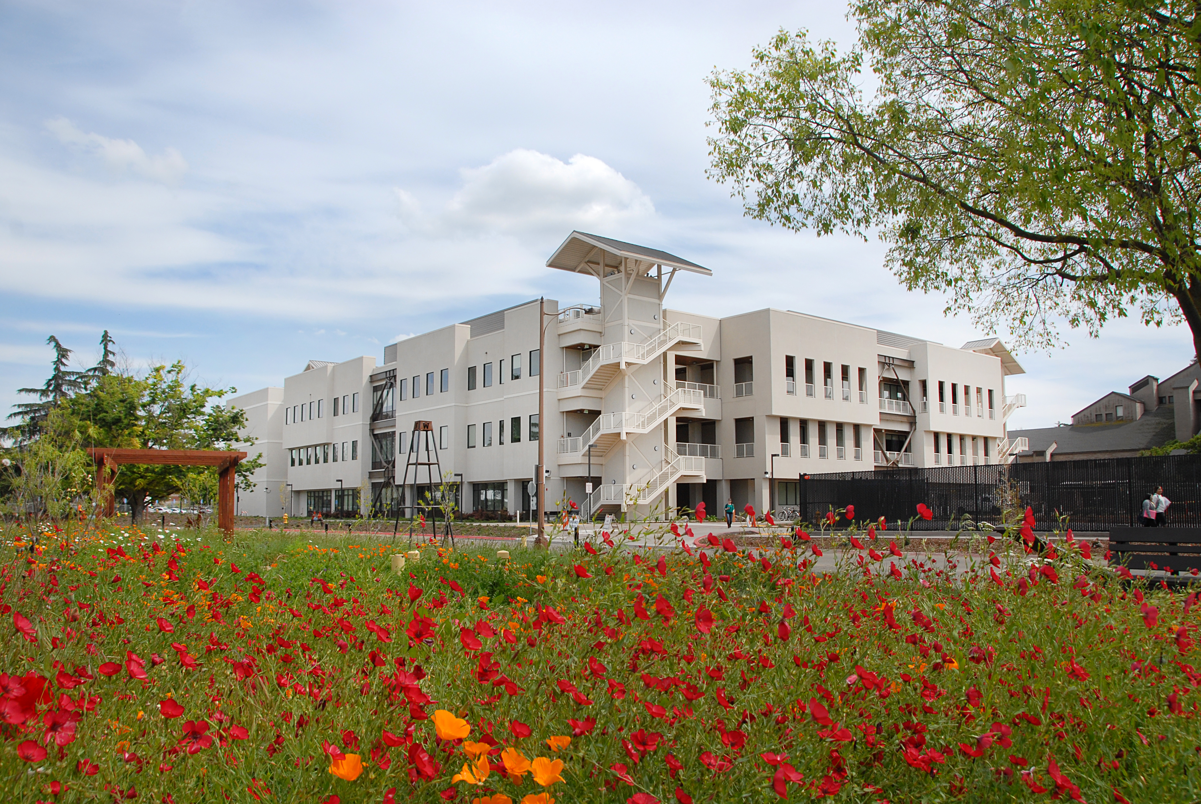 Delta's Science and Math Building is one of many projects funded by the voter-approved Measure L bond.