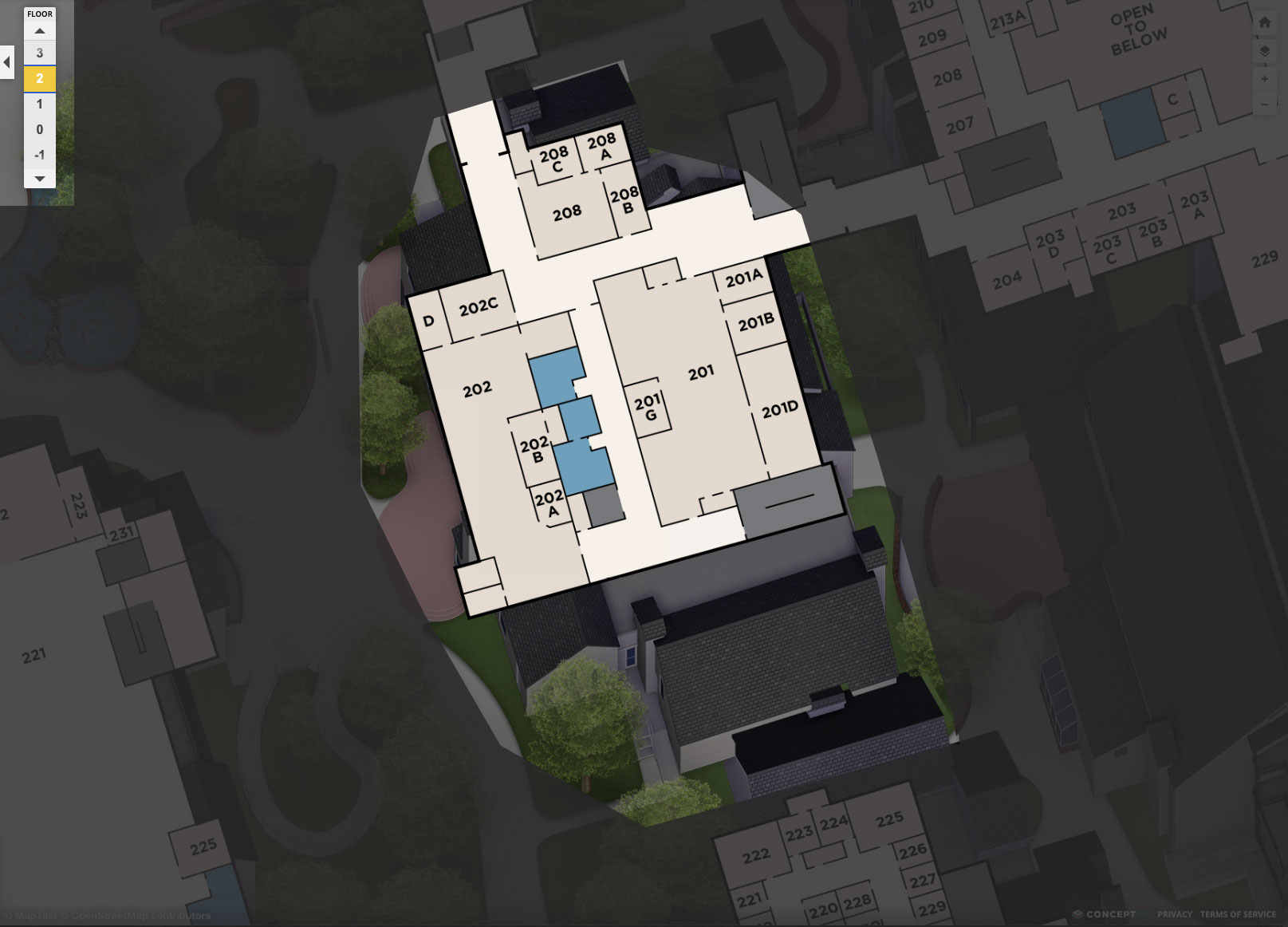 Admin 2nd Floor plan