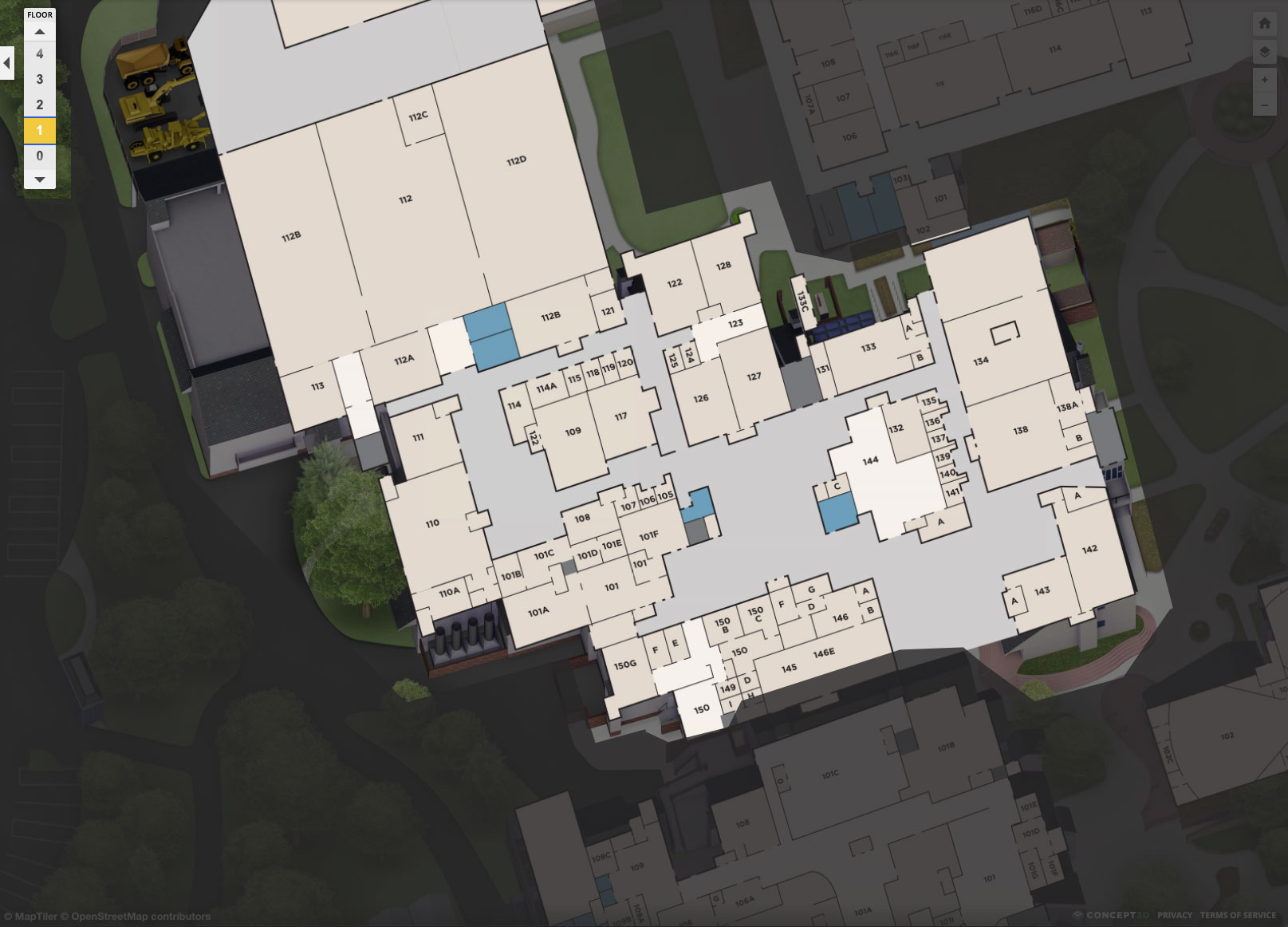 Shima Center 1st Floor Plan