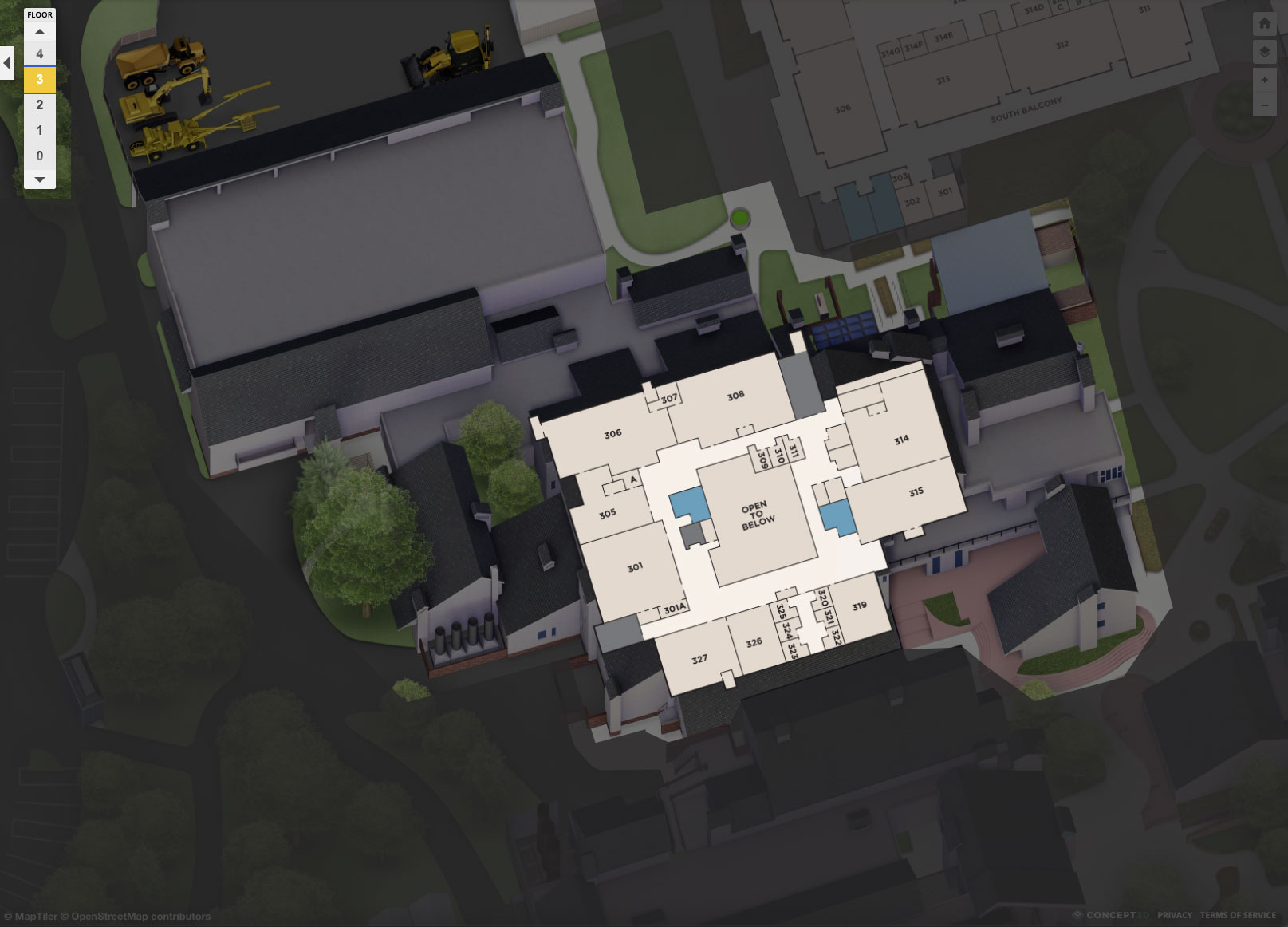 Shima Center 3rd Floor Plan