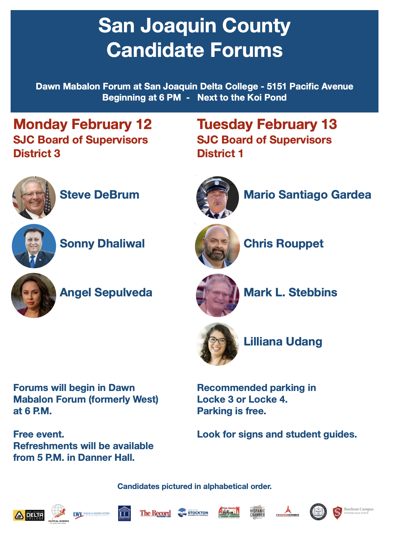 Stockton Candidate Forums 2024