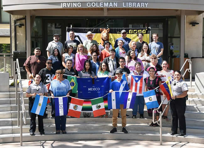 HHM Group with Flags