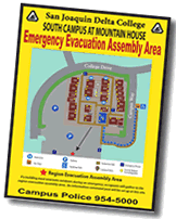 Emergency Evacuation Assembly Area Map Graphic