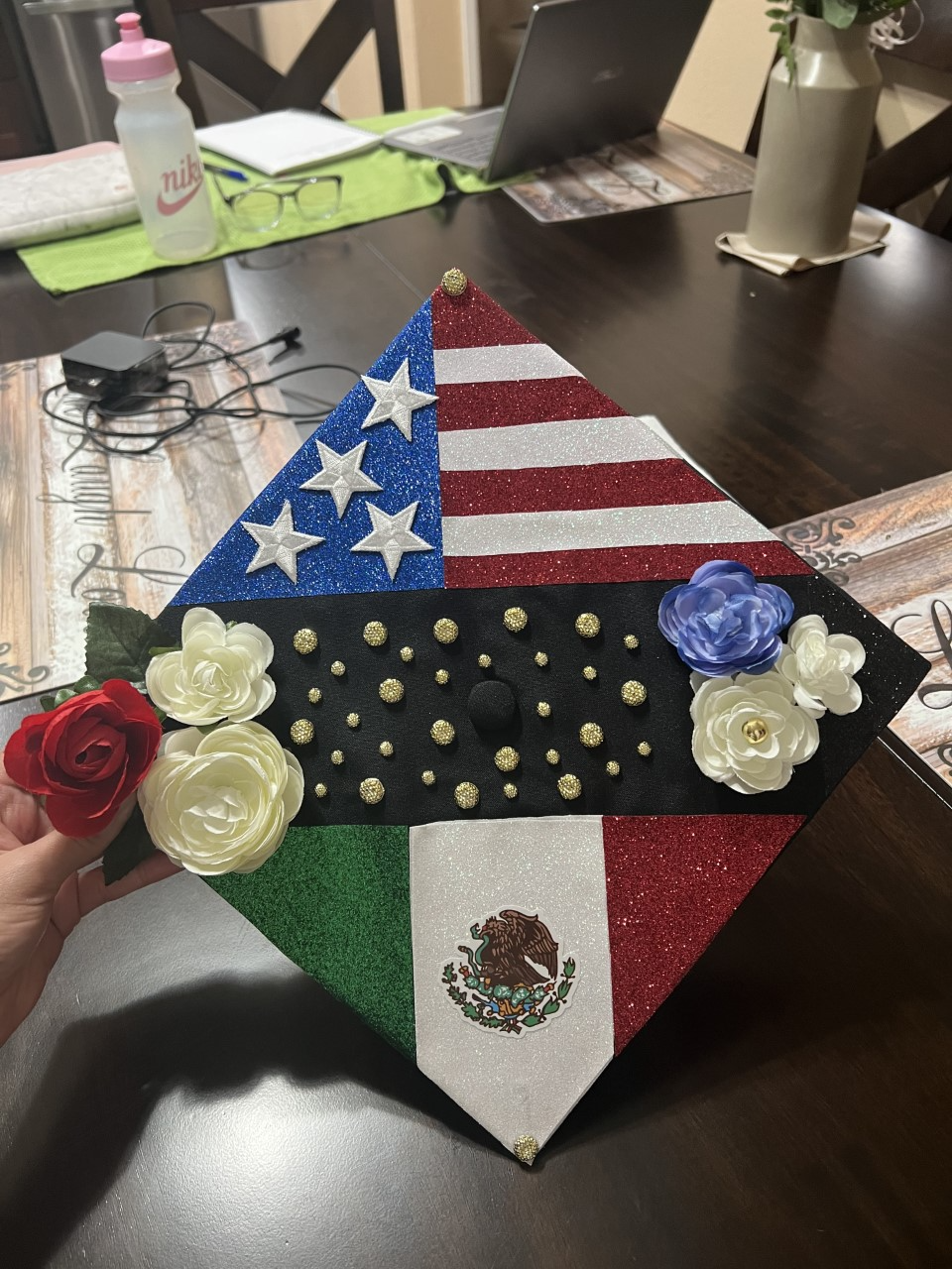 Yairis Alvarez grad cap