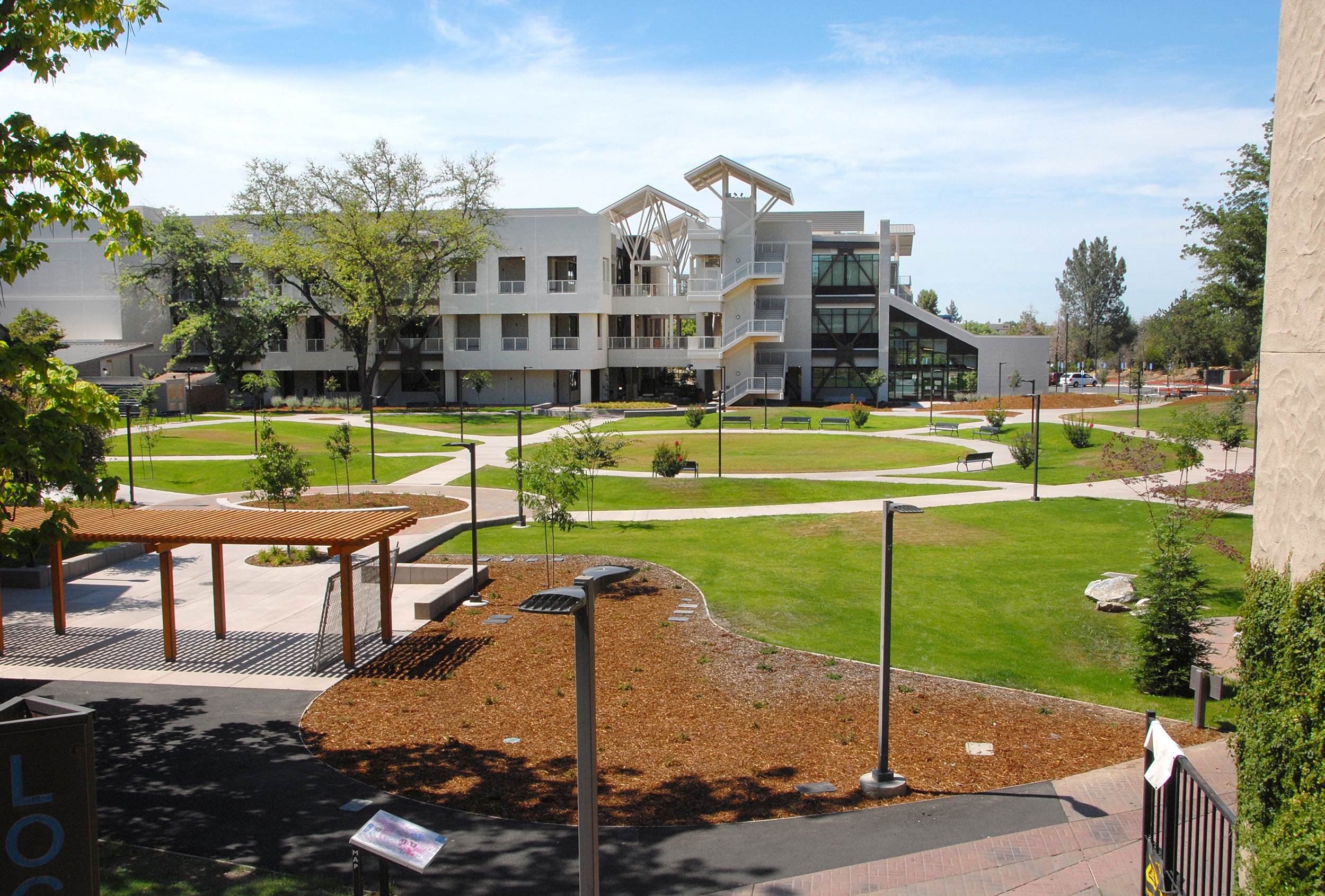 The Dolores Huerta Plaza at San Joaquin Delta College