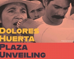 Delta College will dedicate the newly renamed Dolores Huerta Plaza at a ceremony on Thursday, Sept. 19.