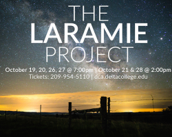 San Joaquin Delta College drama students present "The Laramie Project"
