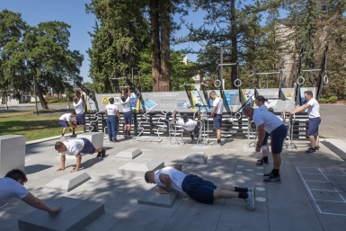 Delta College launches Fitness Court, open to the public