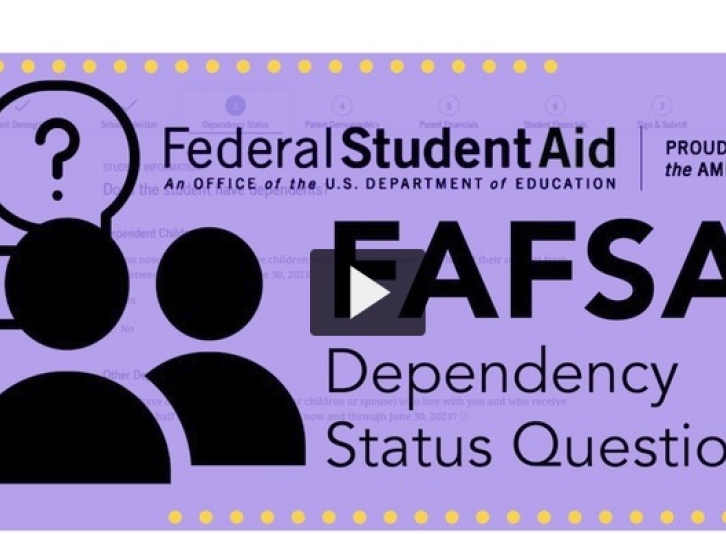 Dependency Status Question - Fin Aid