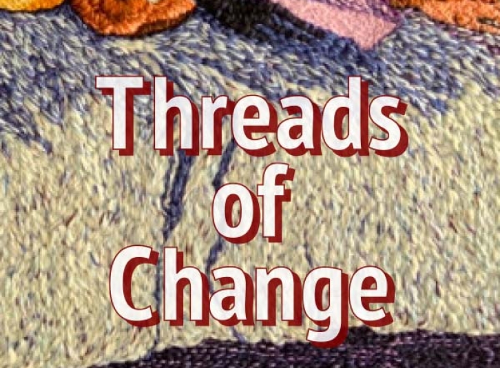 Threads of Change Exhibition Logo