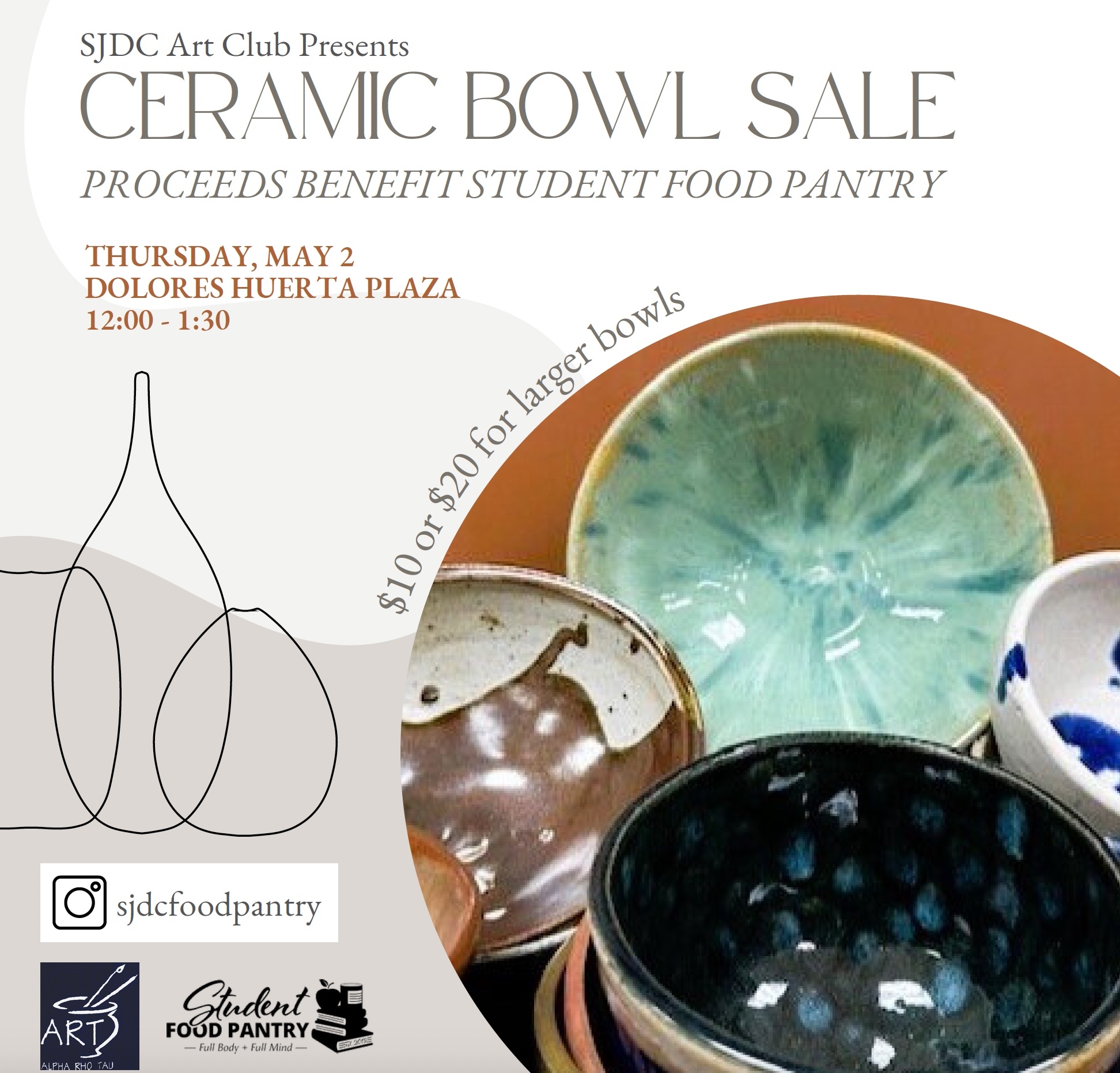 Art Club Ceramic Bowls forsale