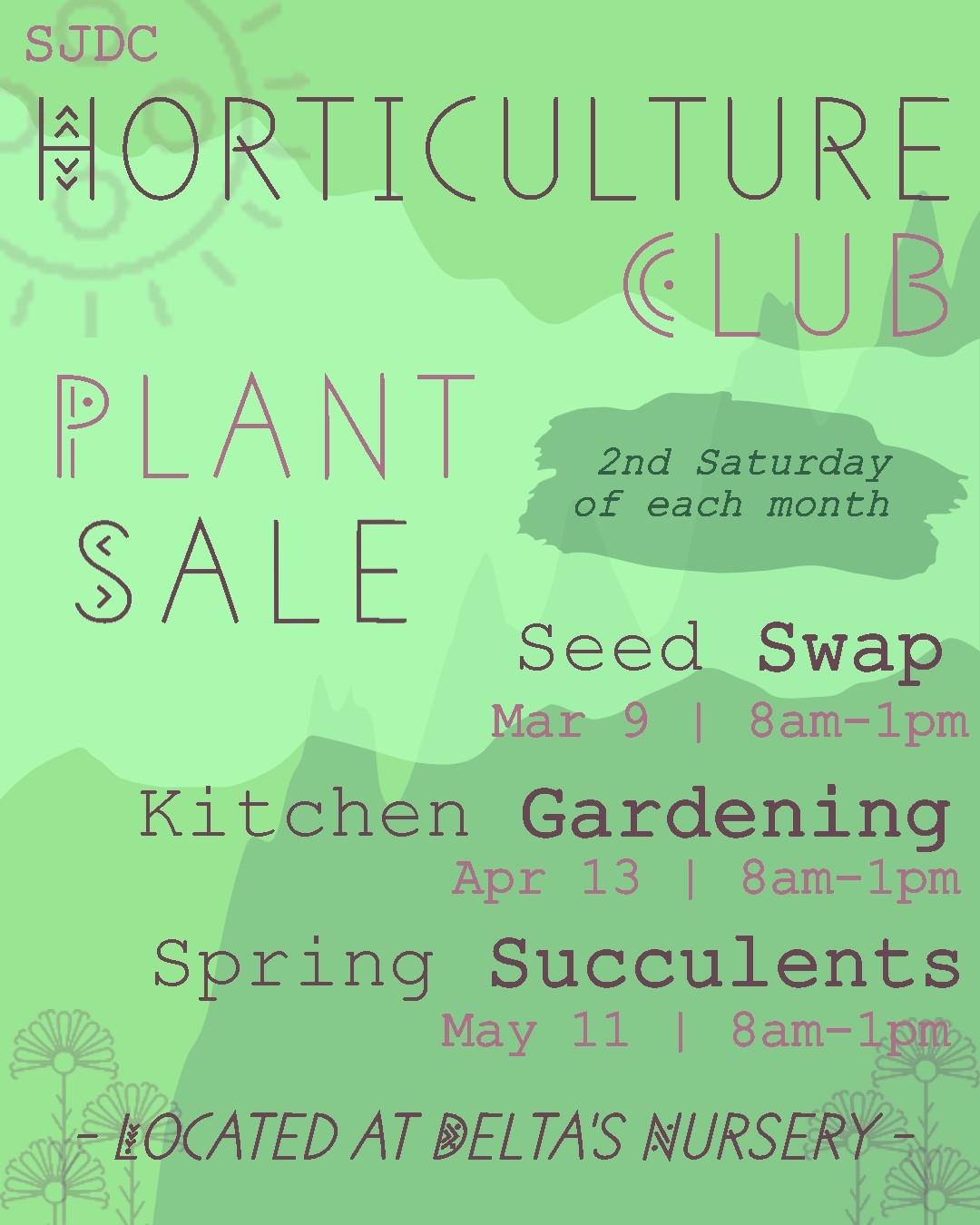 Horticulture Club Plant Sale