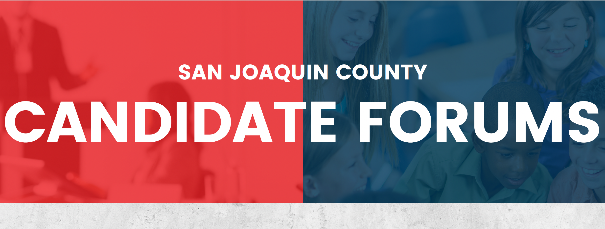San Joaquin Candidate Forum