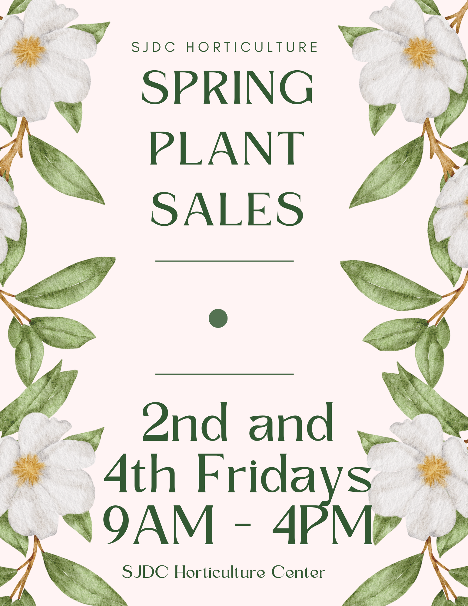 Spring Plant Sale