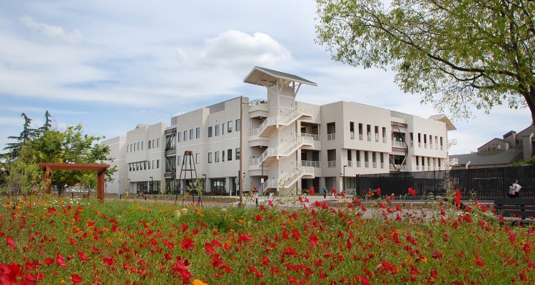 Delta's Science and Math Building is one of many projects funded by the voter-approved Measure L bond.