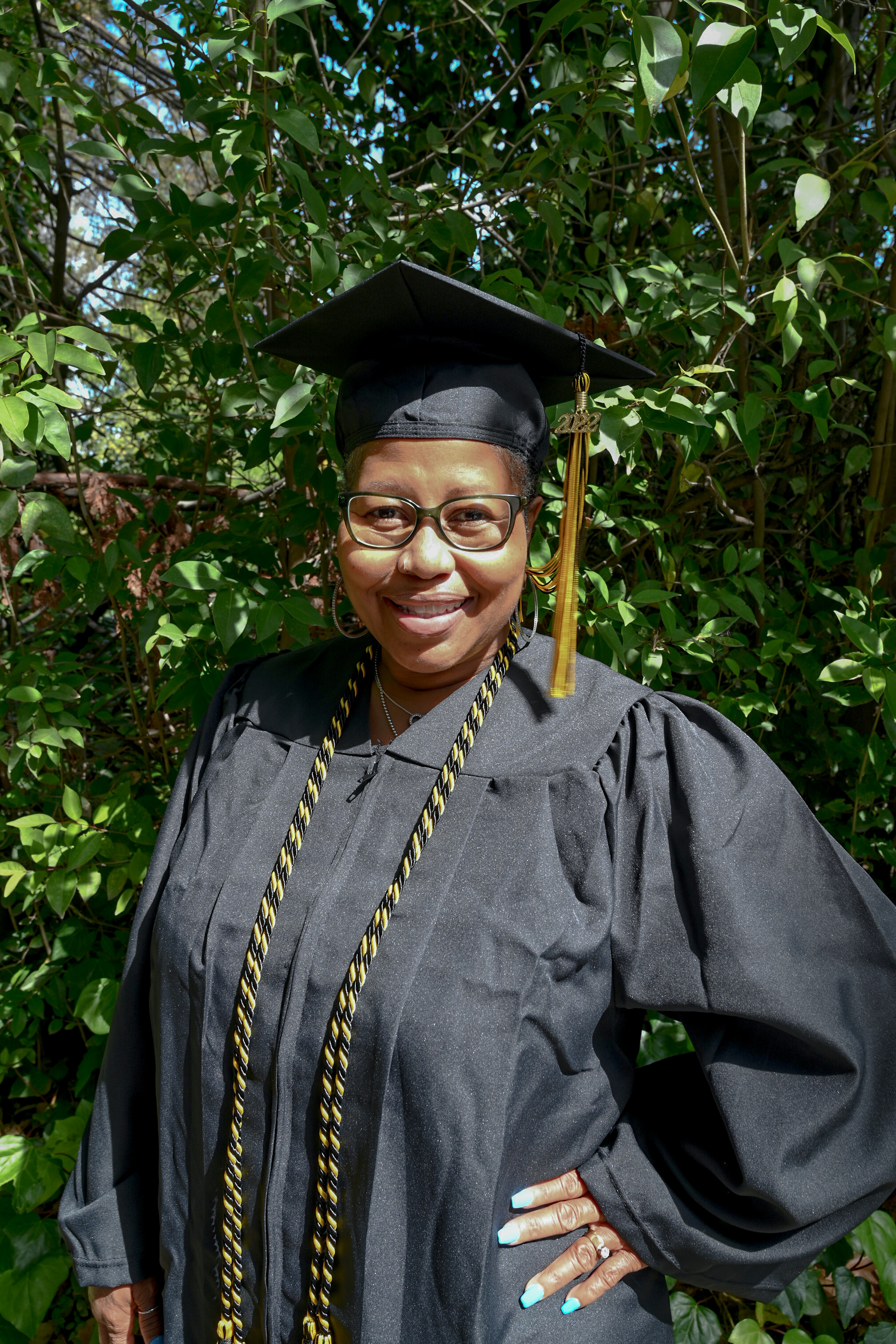 Commencement 2022 student speaker Linda Golden-Brown